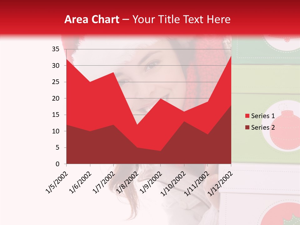 Tree Christmas Claus PowerPoint Template