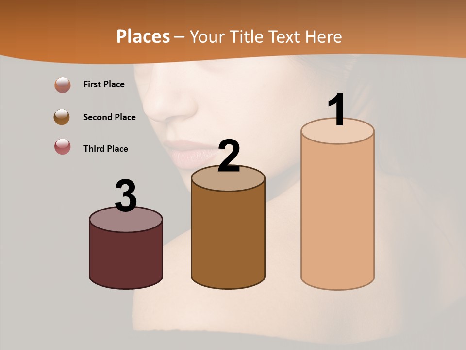 Females Girls Elegance PowerPoint Template