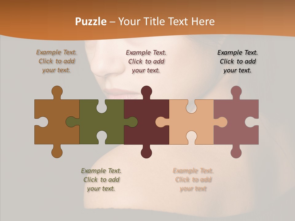 Females Girls Elegance PowerPoint Template