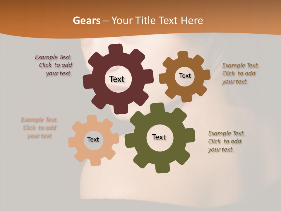 Females Girls Elegance PowerPoint Template