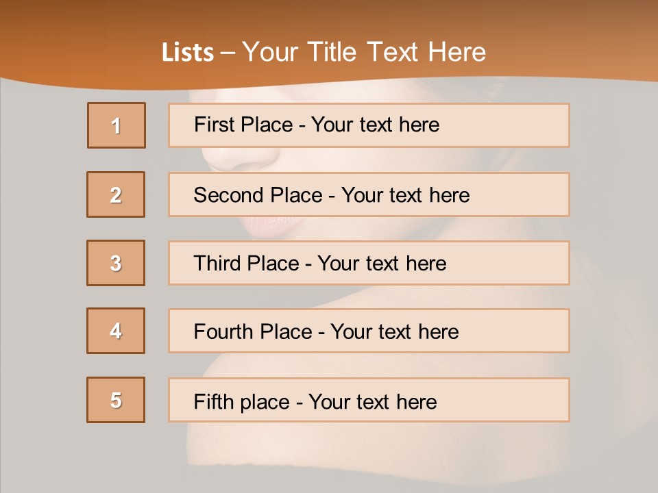 Females Girls Elegance PowerPoint Template
