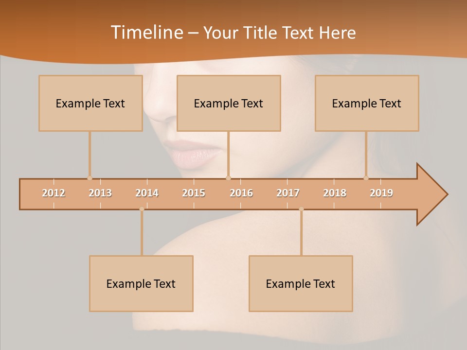 Females Girls Elegance PowerPoint Template