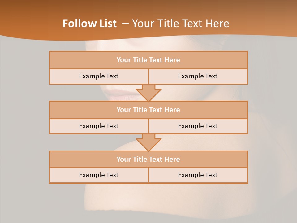 Females Girls Elegance PowerPoint Template