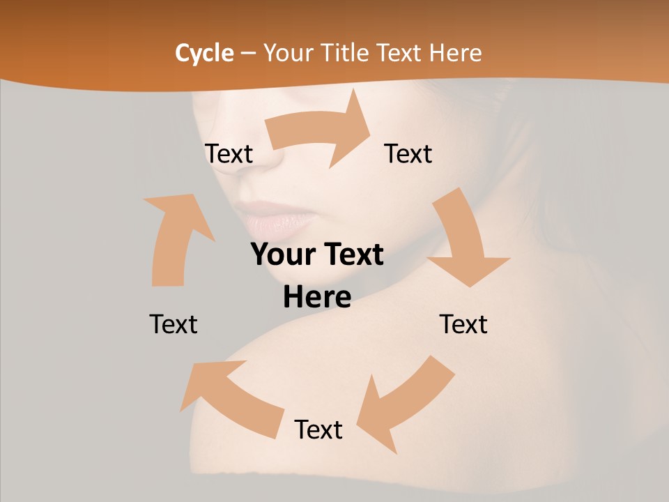 Females Girls Elegance PowerPoint Template