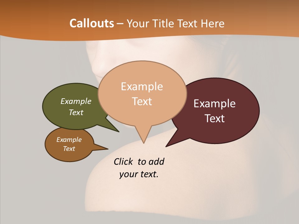 Females Girls Elegance PowerPoint Template