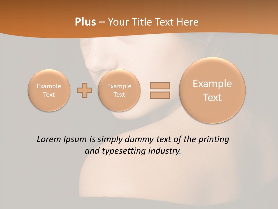 Females Girls Elegance PowerPoint Template