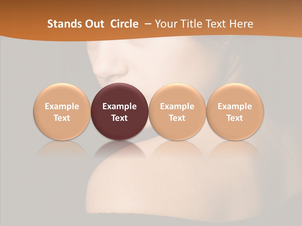 Females Girls Elegance PowerPoint Template