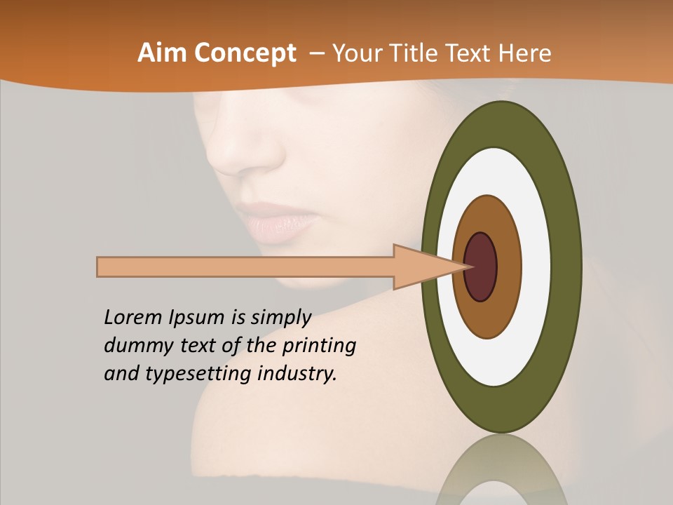 Females Girls Elegance PowerPoint Template