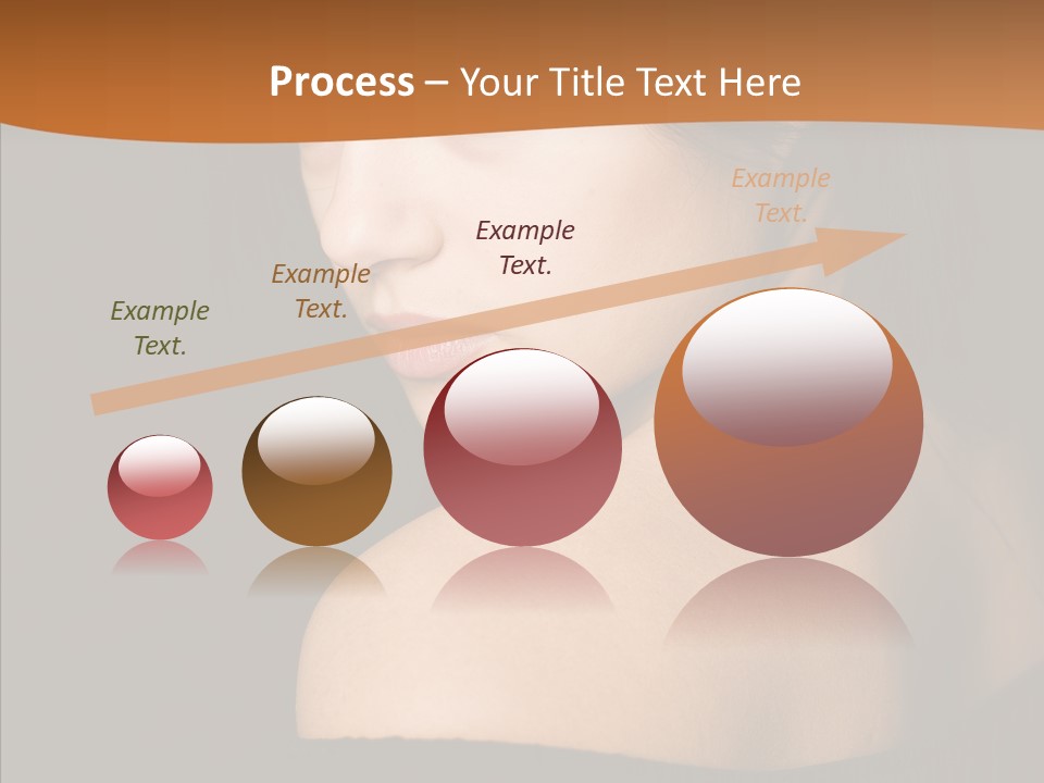 Females Girls Elegance PowerPoint Template