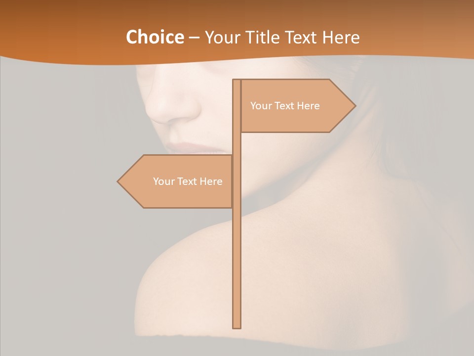 Females Girls Elegance PowerPoint Template