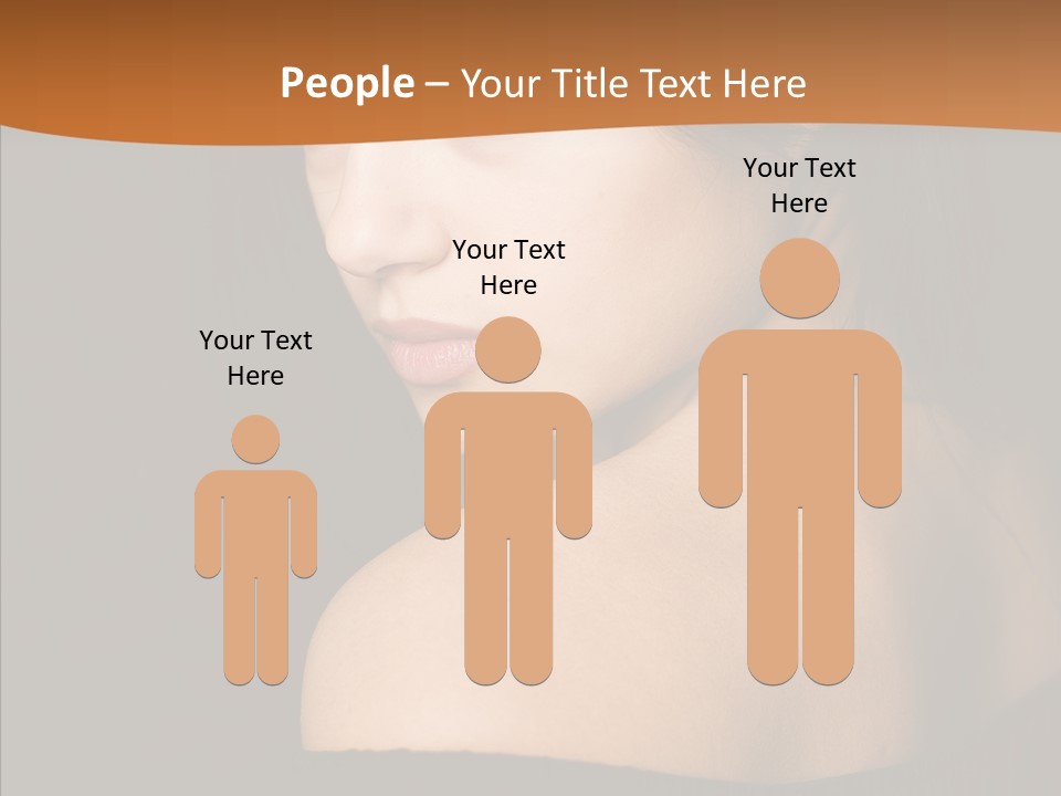 Females Girls Elegance PowerPoint Template