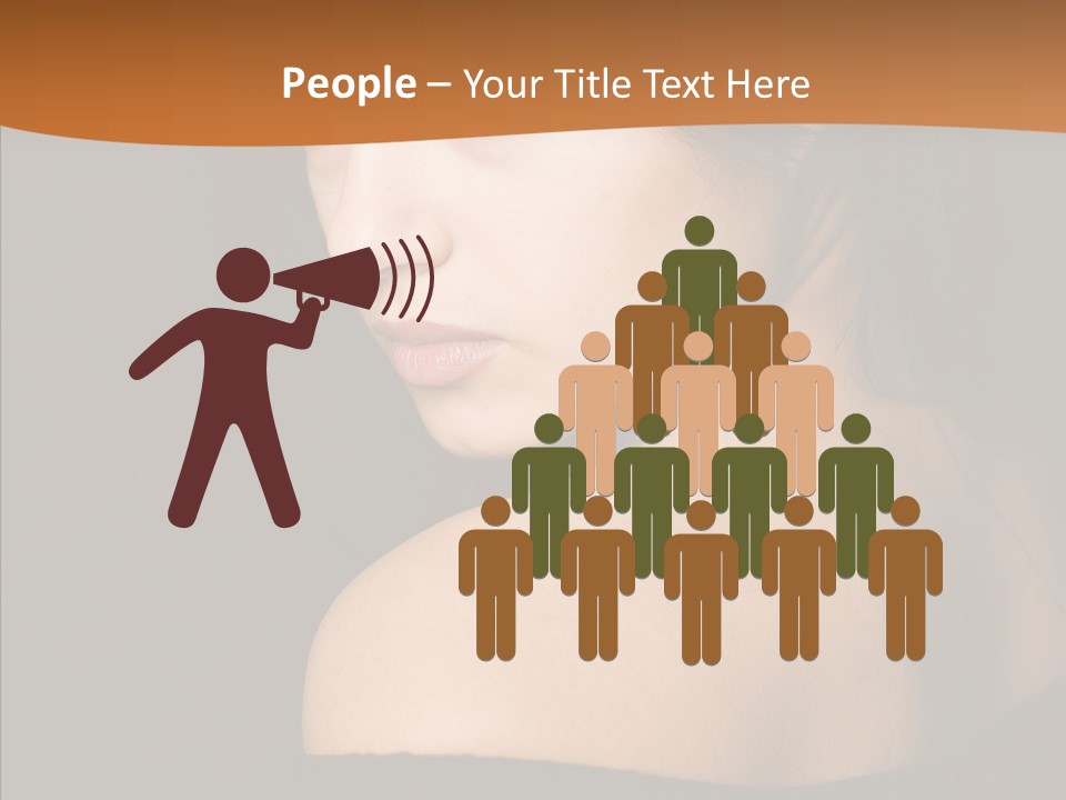 Females Girls Elegance PowerPoint Template