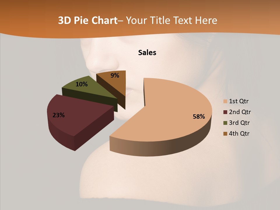 Females Girls Elegance PowerPoint Template