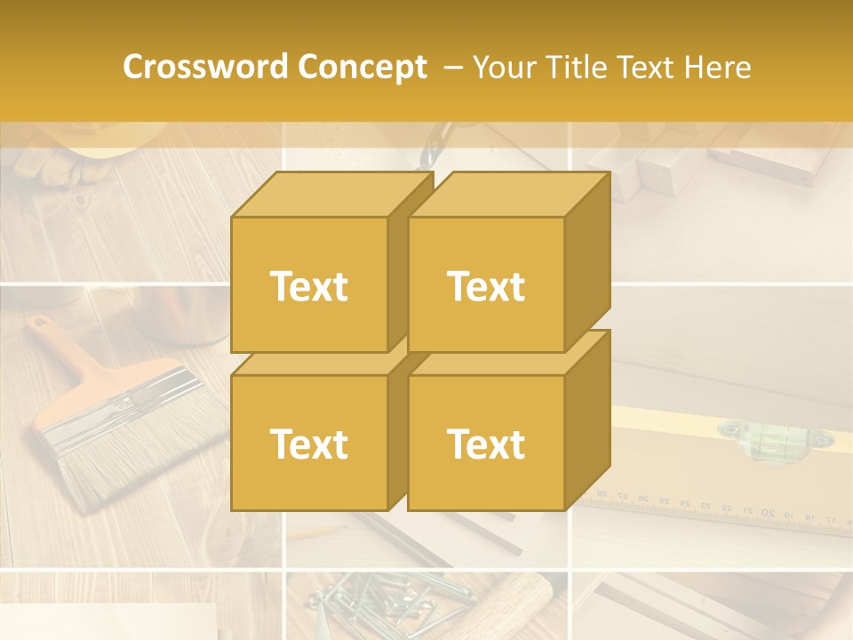 Man Industry Metal PowerPoint Template
