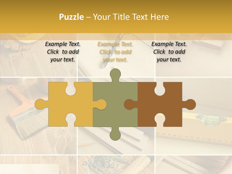 Man Industry Metal PowerPoint Template