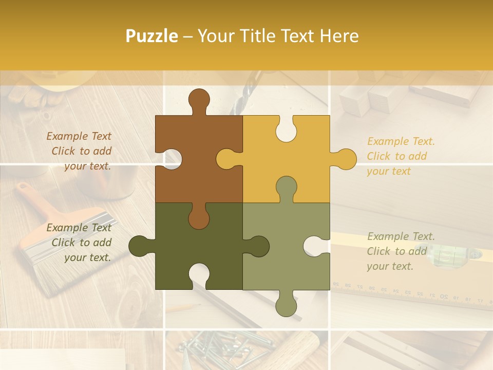 Man Industry Metal PowerPoint Template