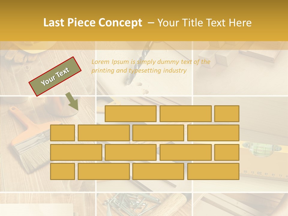 Man Industry Metal PowerPoint Template
