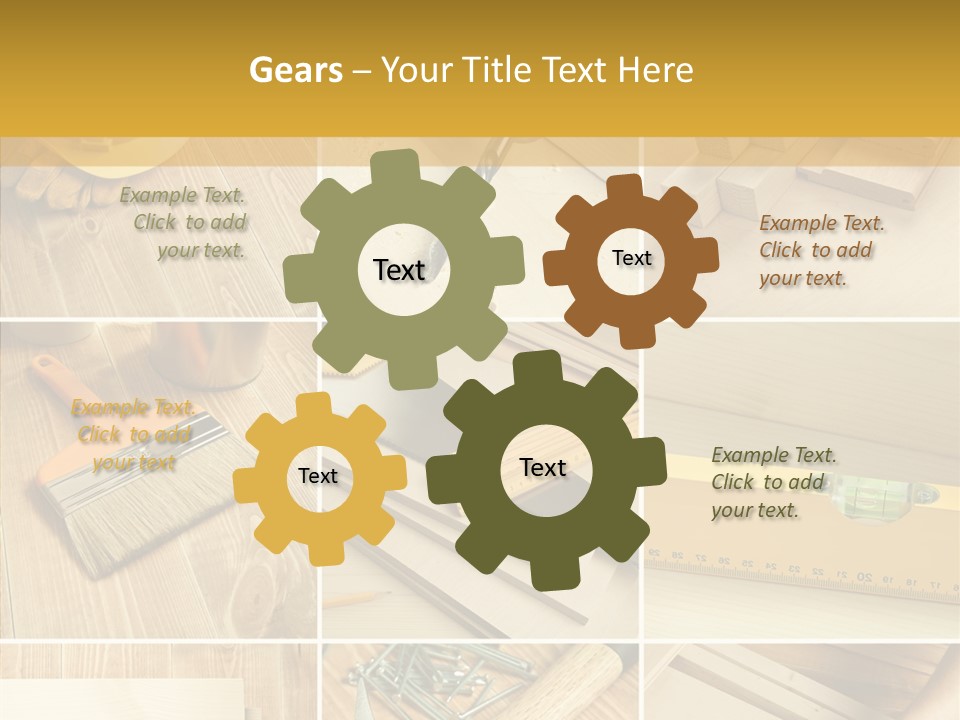 Man Industry Metal PowerPoint Template