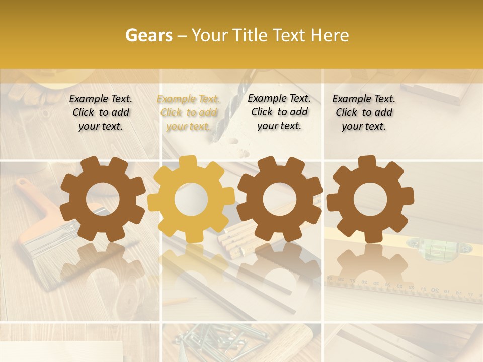 Man Industry Metal PowerPoint Template