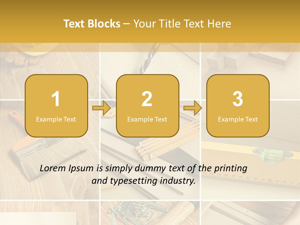 Man Industry Metal PowerPoint Template