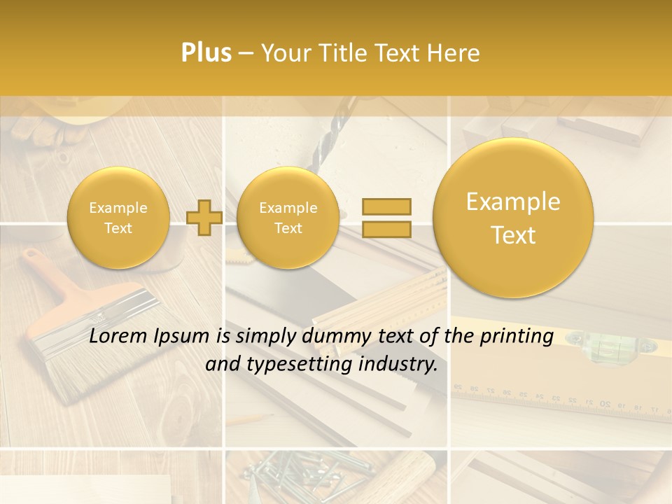 Man Industry Metal PowerPoint Template