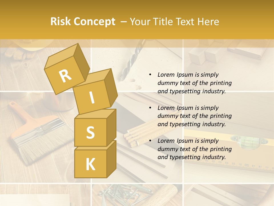 Man Industry Metal PowerPoint Template