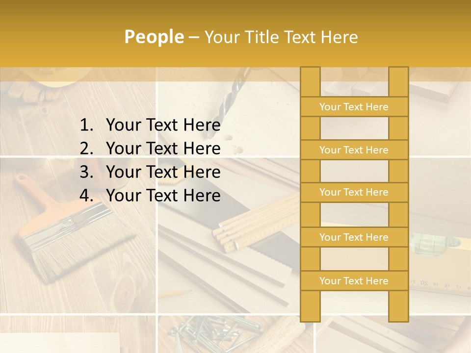 Man Industry Metal PowerPoint Template
