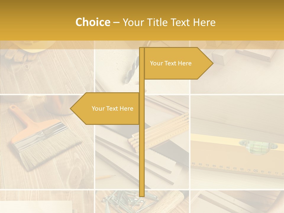 Man Industry Metal PowerPoint Template