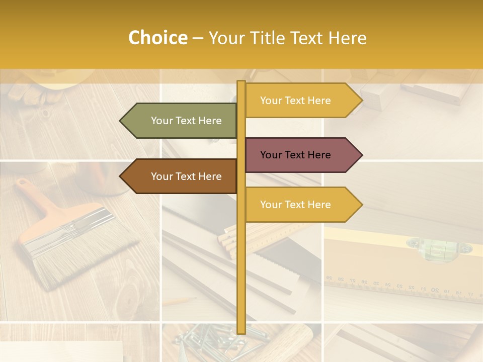 Man Industry Metal PowerPoint Template