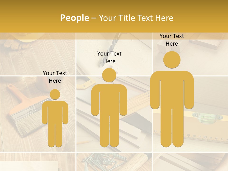 Man Industry Metal PowerPoint Template