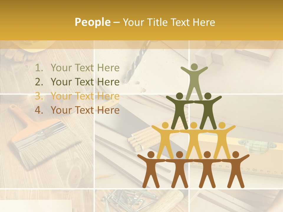 Man Industry Metal PowerPoint Template