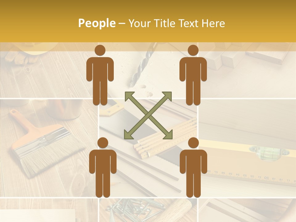 Man Industry Metal PowerPoint Template