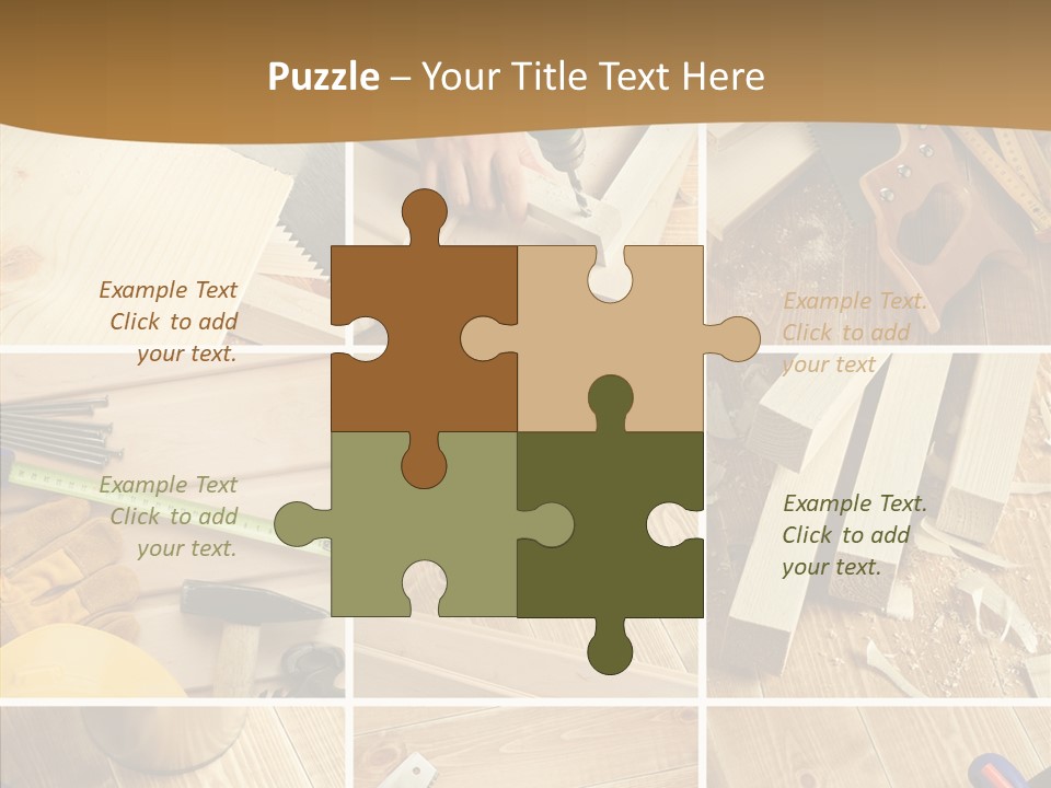 Metal Workshop Construction PowerPoint Template