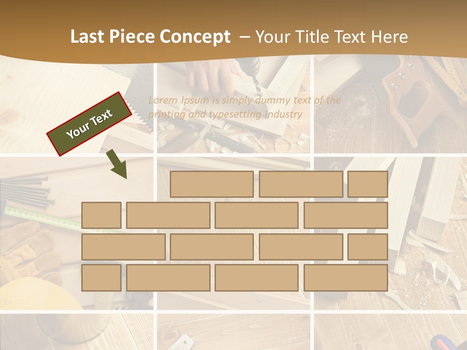 Metal Workshop Construction PowerPoint Template