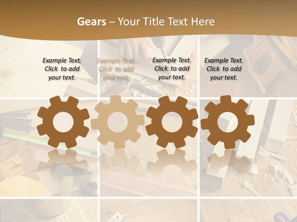 Metal Workshop Construction PowerPoint Template