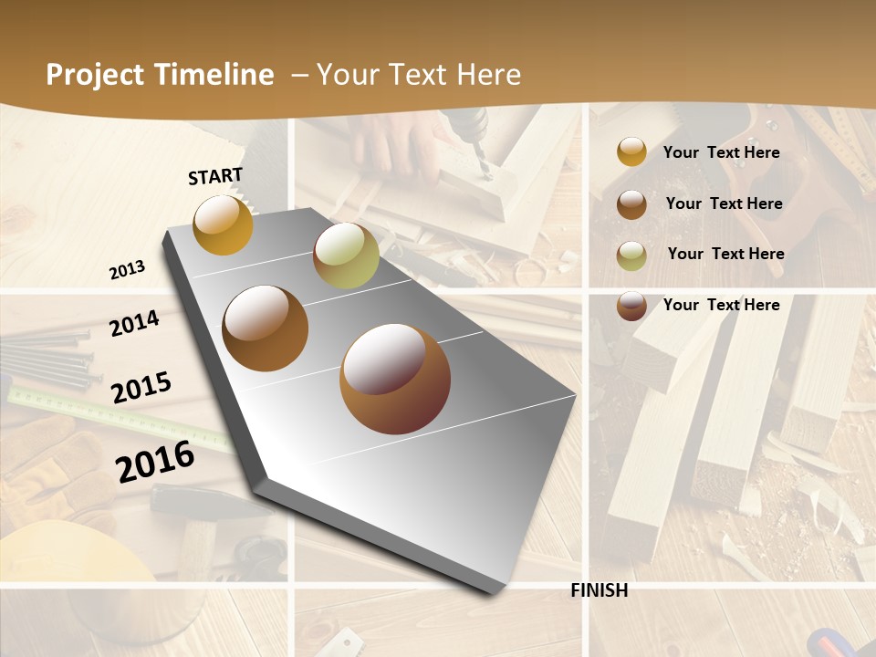 Metal Workshop Construction PowerPoint Template