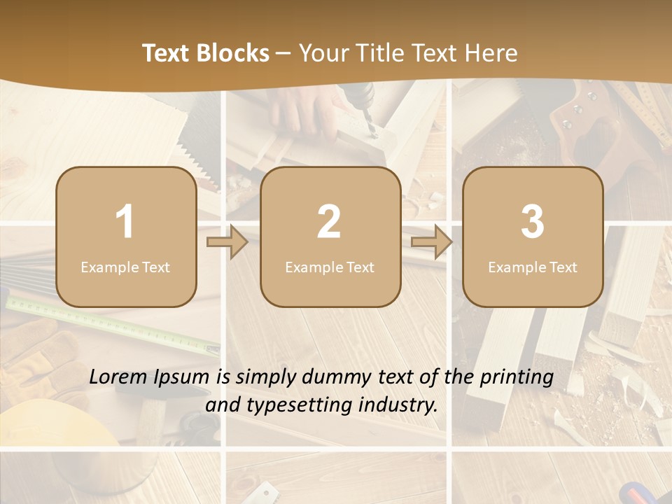 Metal Workshop Construction PowerPoint Template