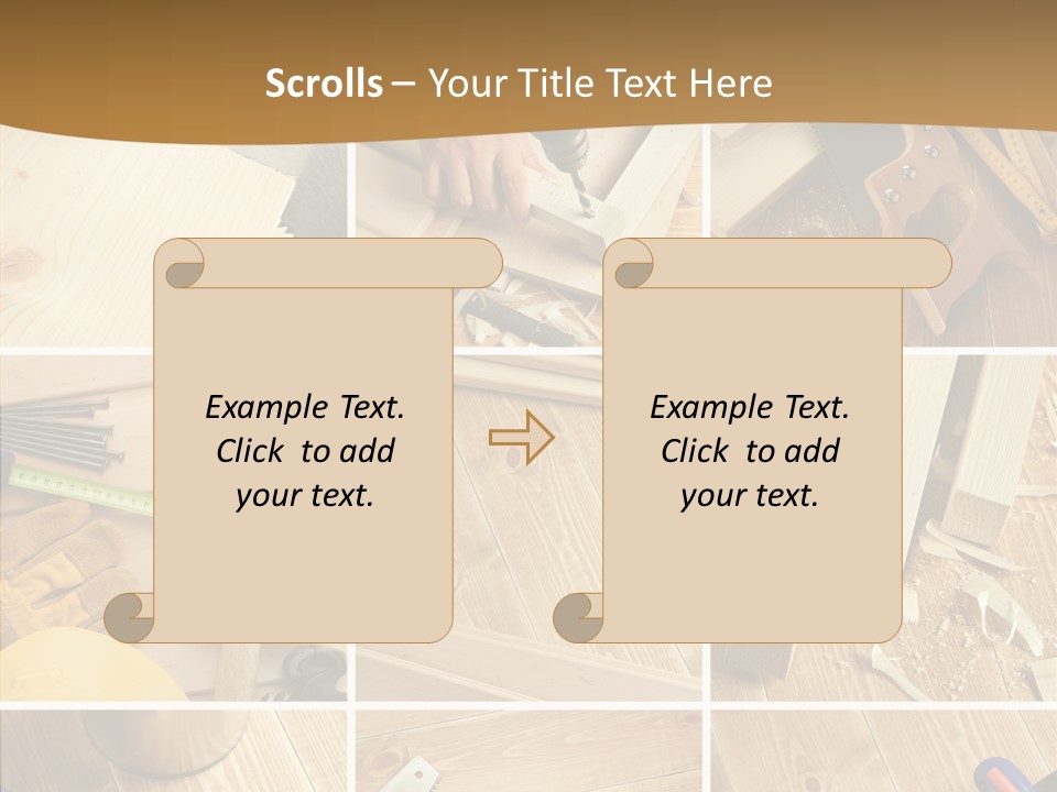 Metal Workshop Construction PowerPoint Template
