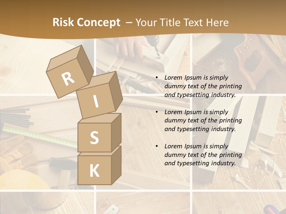 Metal Workshop Construction PowerPoint Template