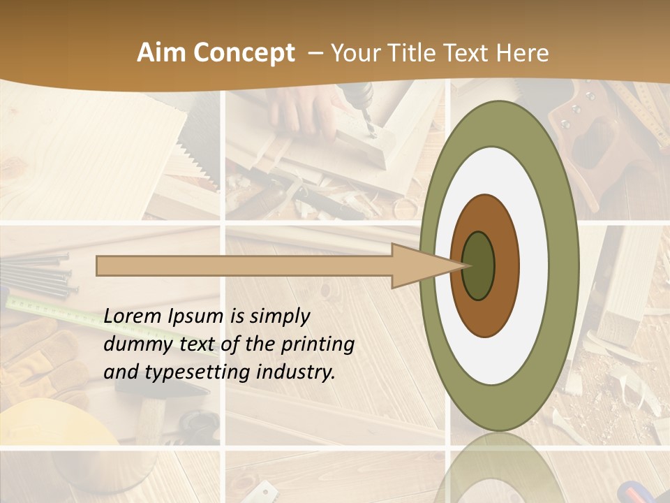 Metal Workshop Construction PowerPoint Template