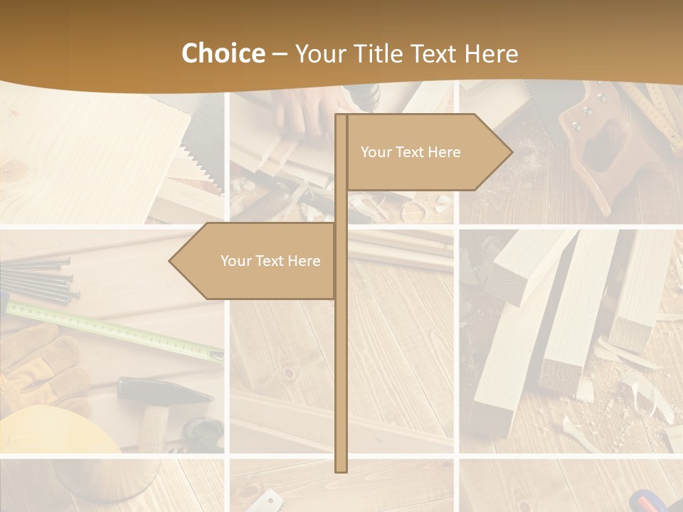 Metal Workshop Construction PowerPoint Template