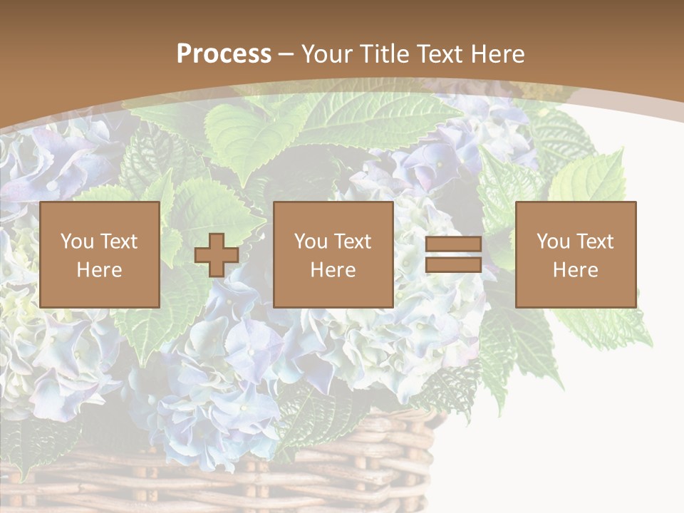 Decoration Studio Hortensia PowerPoint Template