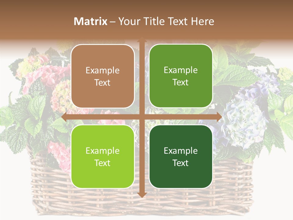 Botanical Decorative Balcony PowerPoint Template