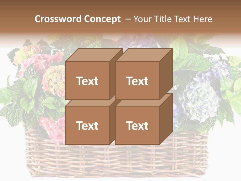 Botanical Decorative Balcony PowerPoint Template