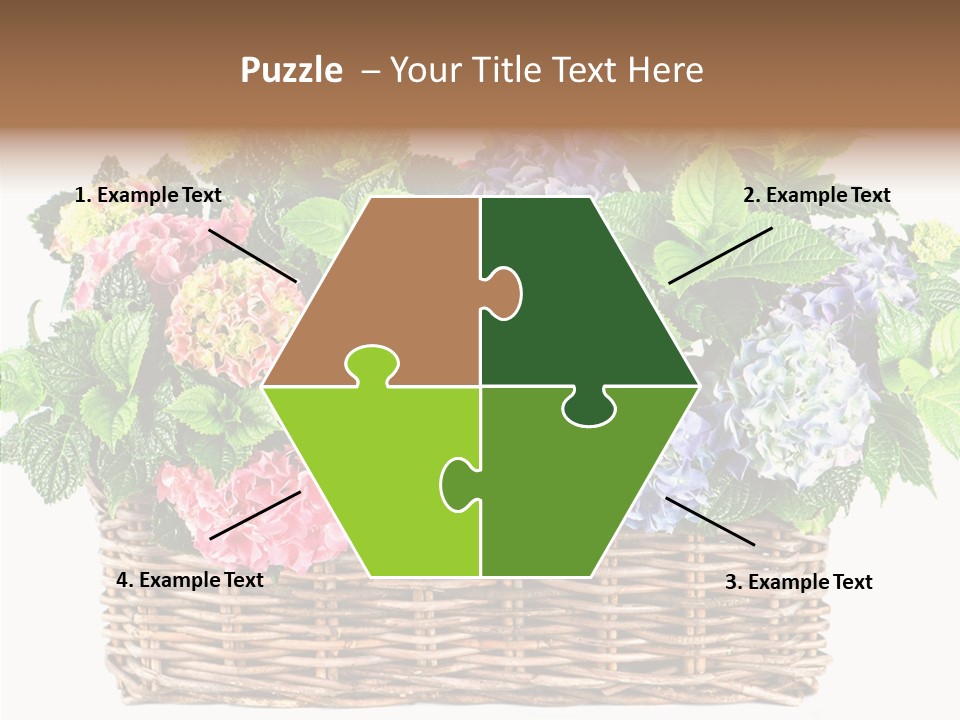 Botanical Decorative Balcony PowerPoint Template