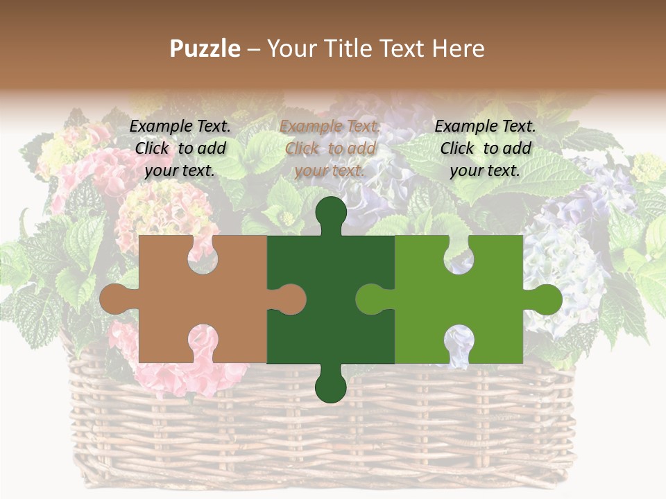 Botanical Decorative Balcony PowerPoint Template