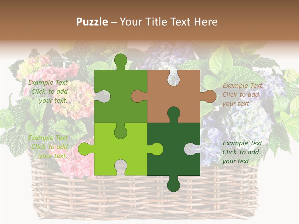 Botanical Decorative Balcony PowerPoint Template