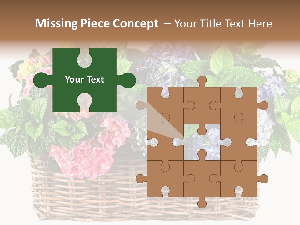 Botanical Decorative Balcony PowerPoint Template