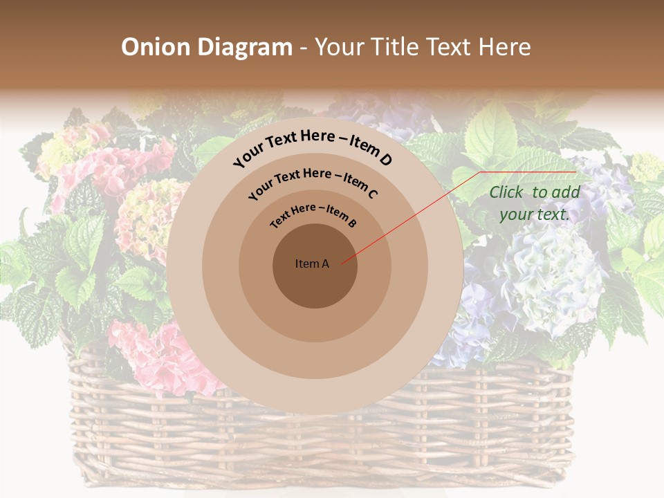 Botanical Decorative Balcony PowerPoint Template