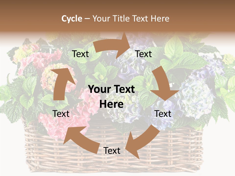 Botanical Decorative Balcony PowerPoint Template